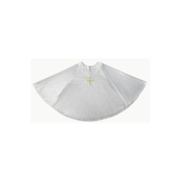 Designed V-neck hymn robe, customized yellow embroidered logo 100% polyester, Yuen Long St. Peter and St. Paul Church Choir CHR029 Designed V-neck hymn robe, customized yellow embroidered logo 100% polyester, Yuen Long St. Peter and St. Paul Church Choir CHR029